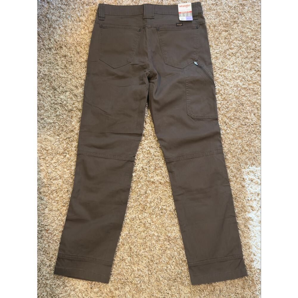 Wrangler Utility Pants Brown Mens 30x32 Workwear Casual Gorpcore NWT - Picture 1 of 10